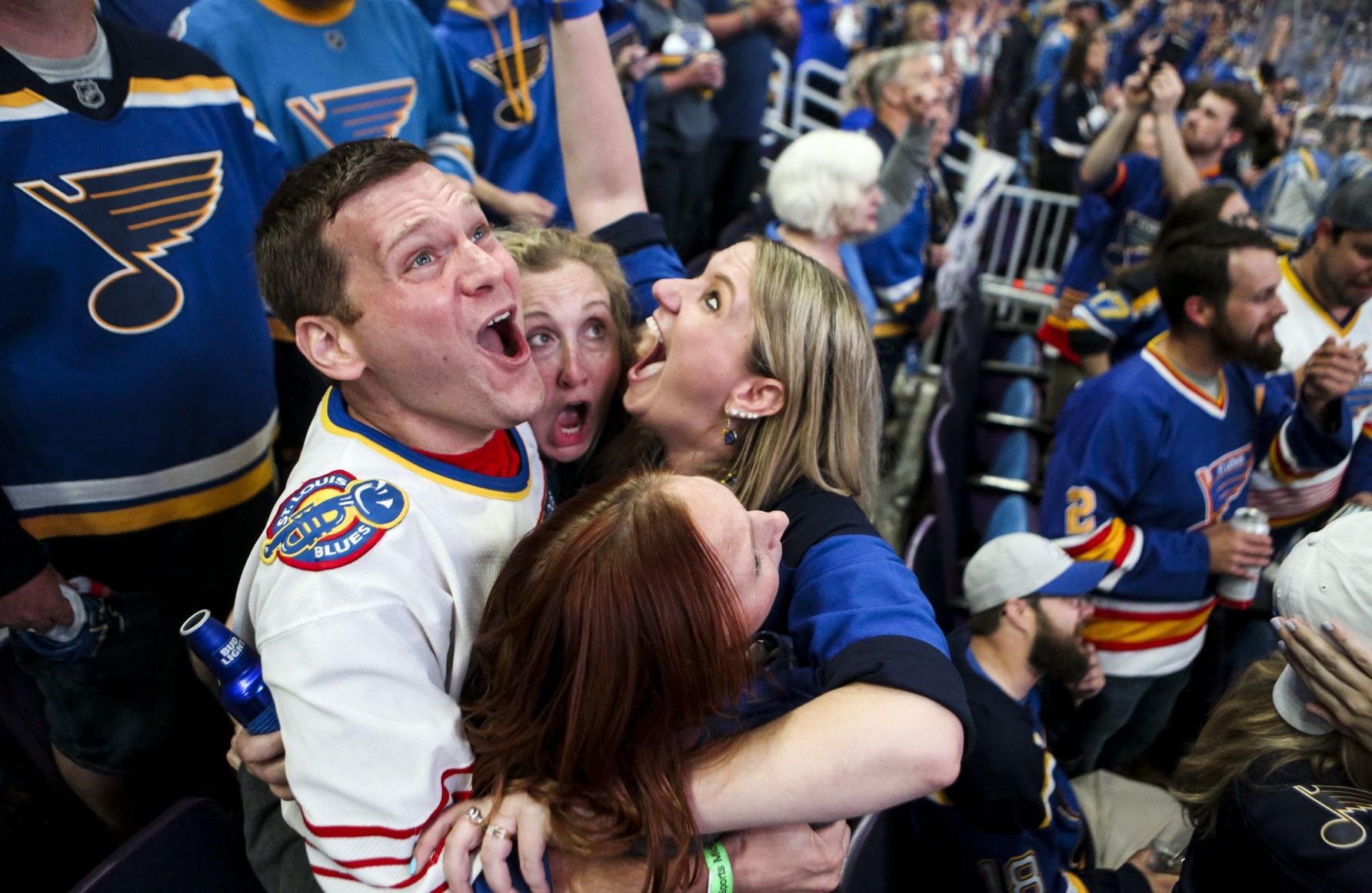 Stanley Cup: Fans watch Game 7 at Enterprise Center